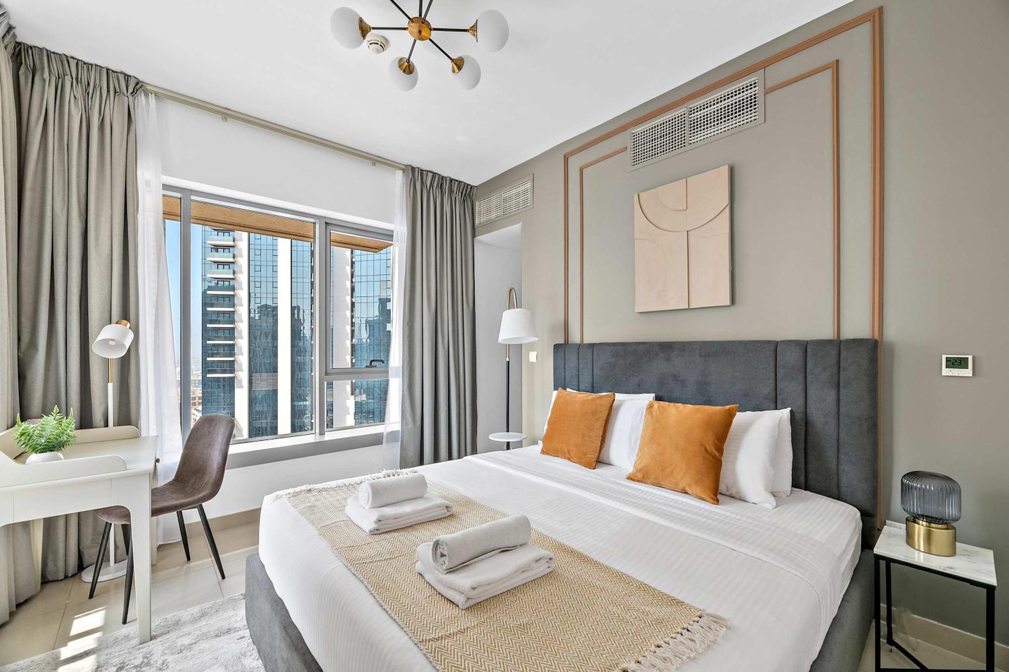 Apartamento Silkhaus High Floor 1bdr Near Burj Khalifa With Balcony