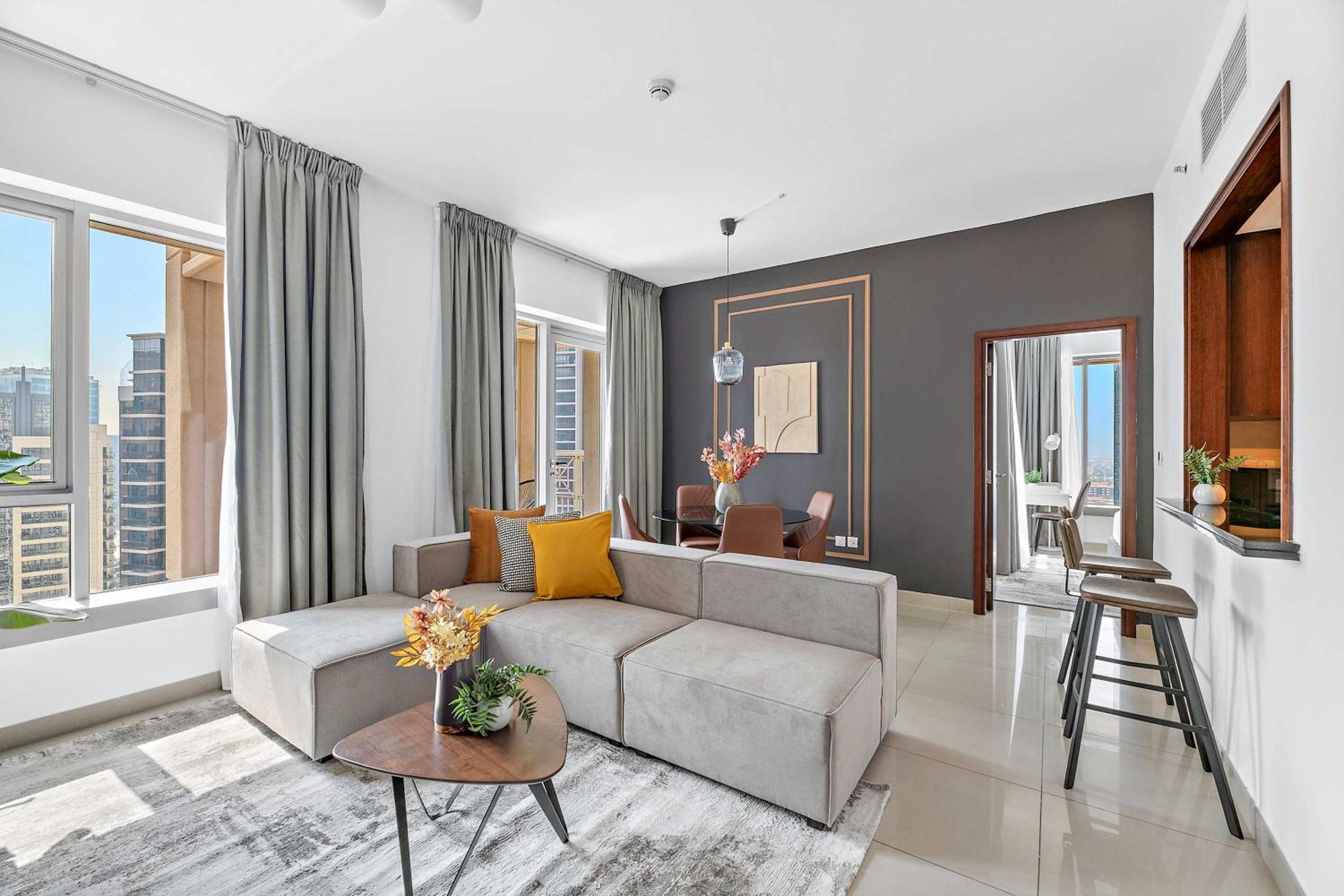 Apartamento Silkhaus High Floor 1bdr Near Burj Khalifa With Balcony